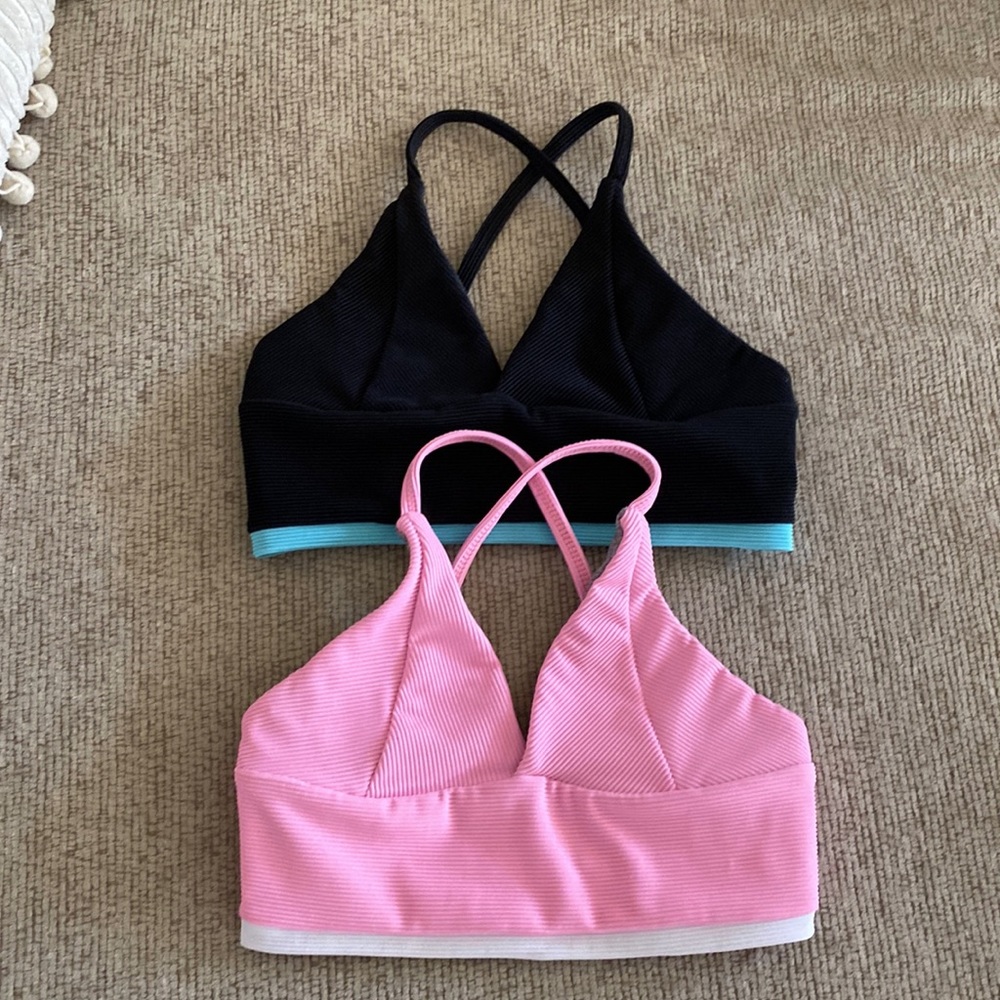 Five dancewear bra top bundle